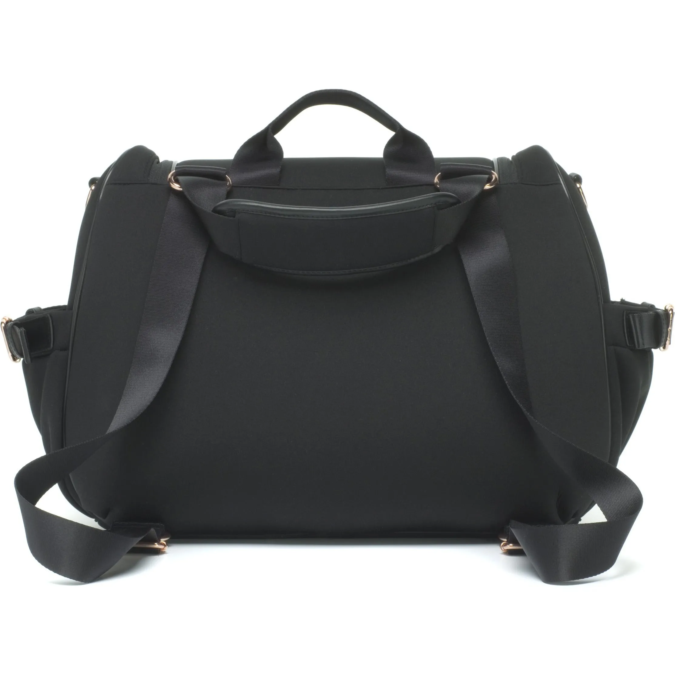 Baby Bag - Storksak Poppy Luxe Black Scuba