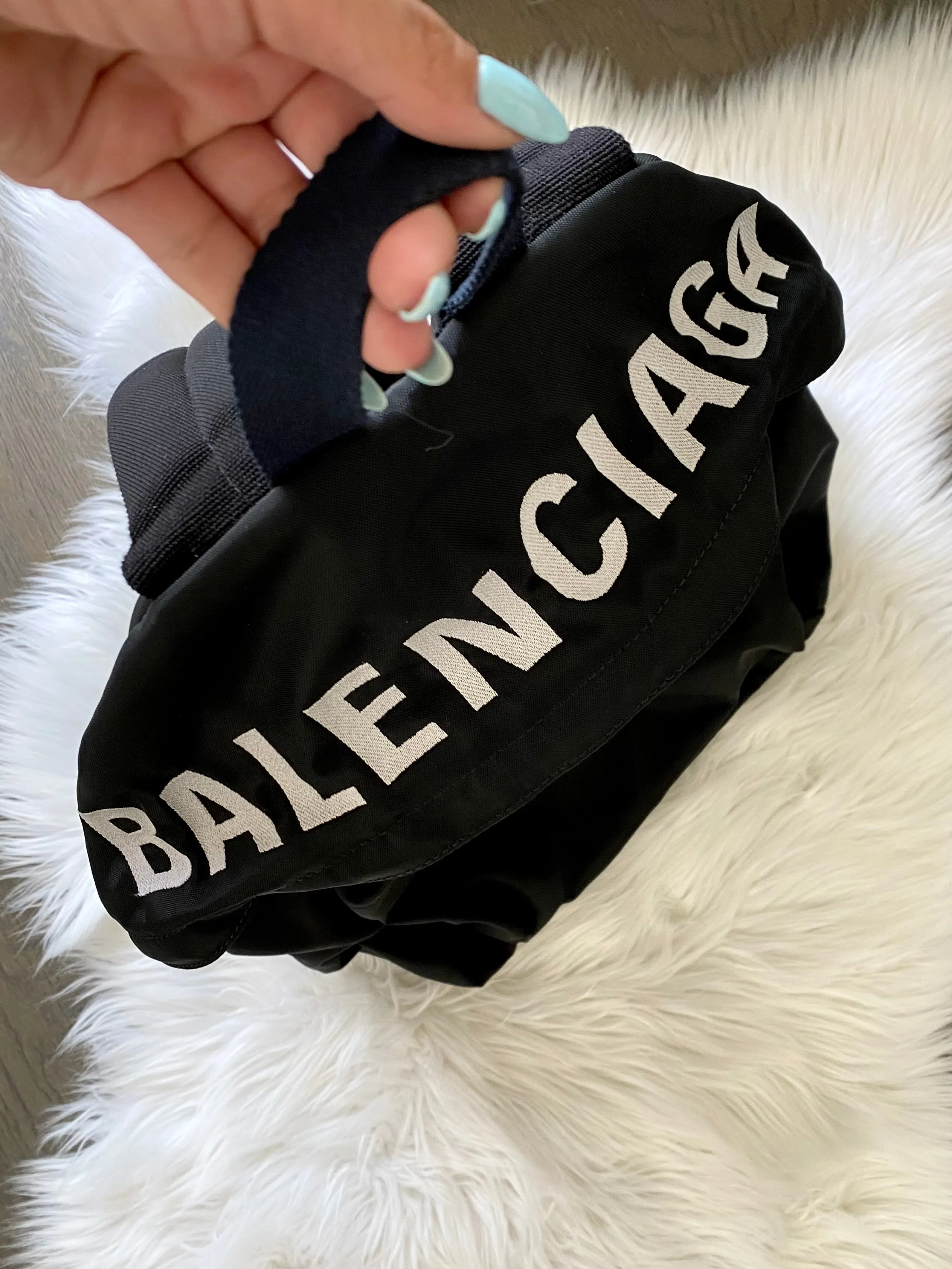 Balenciaga wheel backpack