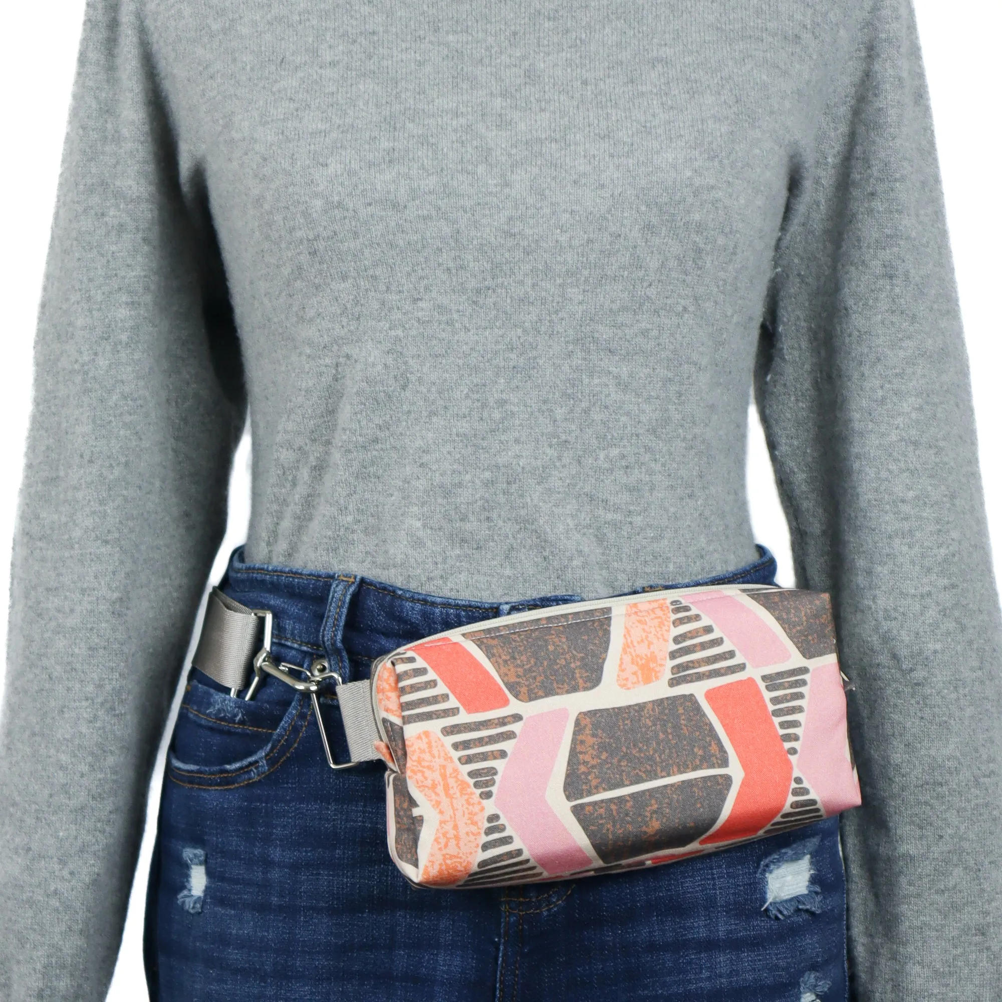 Belt Bag Sewing Kit - Supplies, Printed Pattern and Video Tutorial - Yucatan