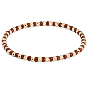 Gameday Hope Grateful Bracelet - Wine