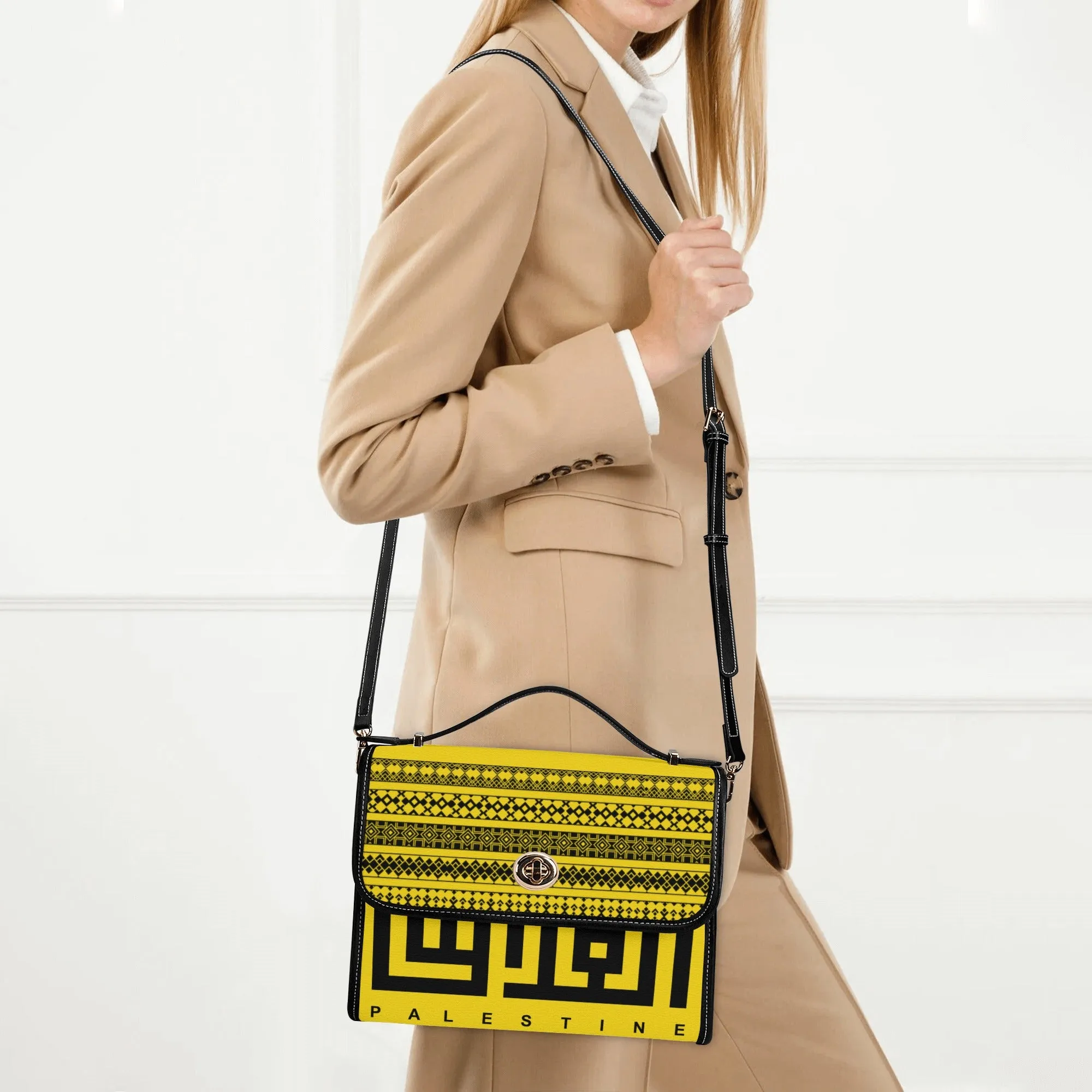 Jerusalem Elegant Shoulder Bag - Yellow